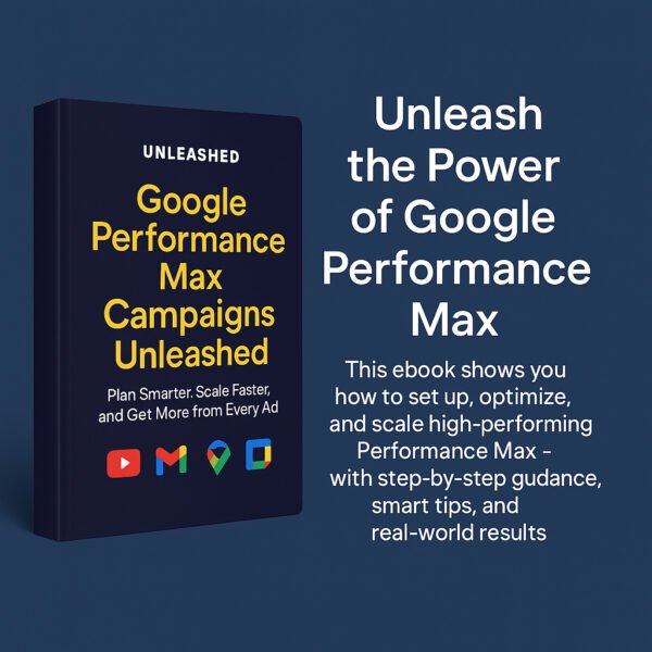 Google Performance Max Campaigns Unleashed – Ebook: Plan Smarter, Scale Faster, and Get More from Every Ad