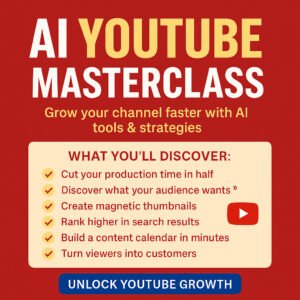 AI YouTube Masterclass: Grow Your Channel Fast