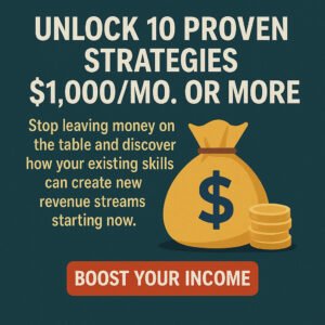 Extra Income Strategies: 10 Ways to Earn $1000+