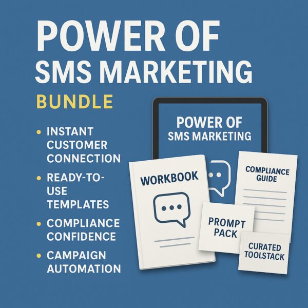 Power of SMS Marketing Bundle: 98% Open Rate Strategy