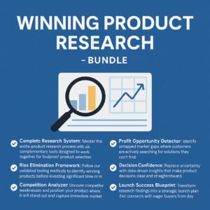 Winning Product Research